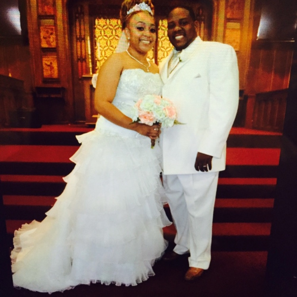 Beautiful wedding dress
